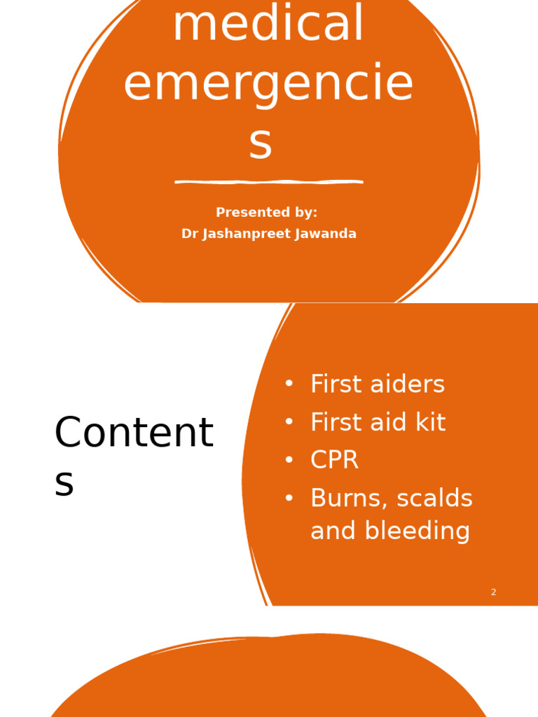 First Aid Procedures and CPR Guide | PDF | Cardiopulmonary ...