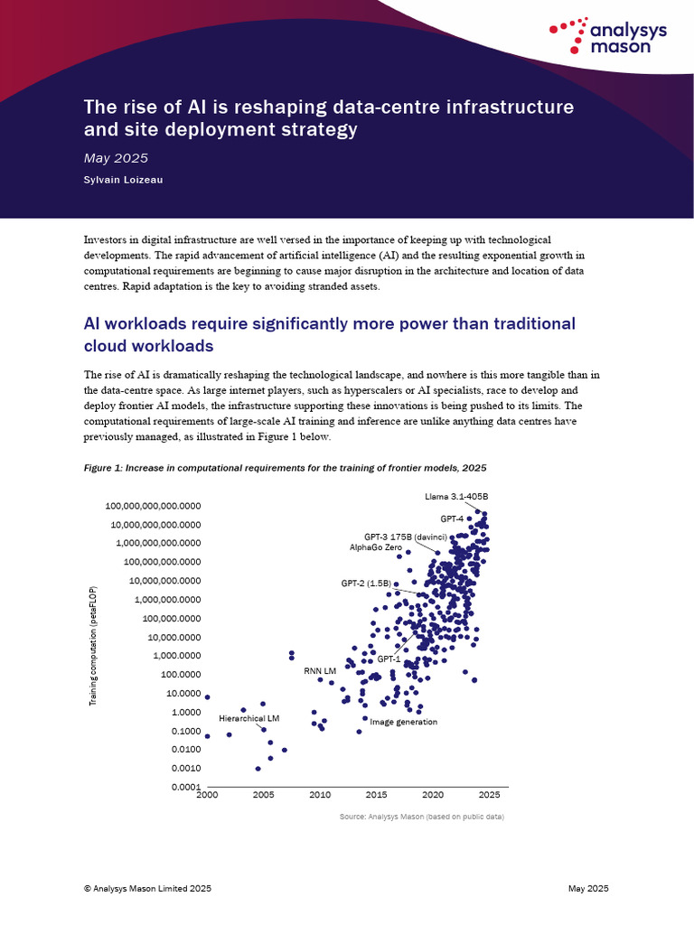 AI's Impact on Data Centre Design | PDF | Data Center | Artificial ...