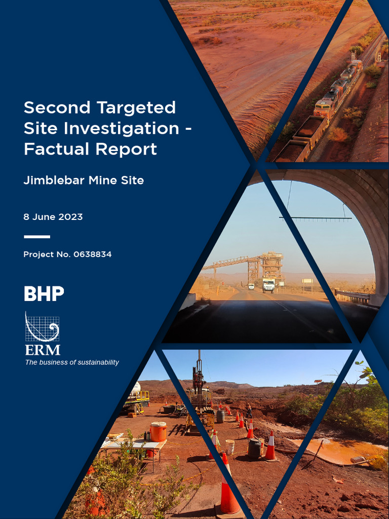 Jimblebar Mine Site Investigation Report | PDF | Volatile Organic ...