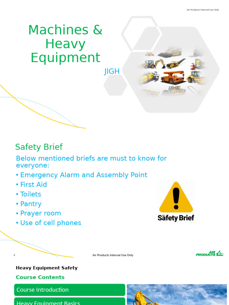 Heavy Equipment Safety Guidelines | PDF | Heavy Equipment | Loader ...