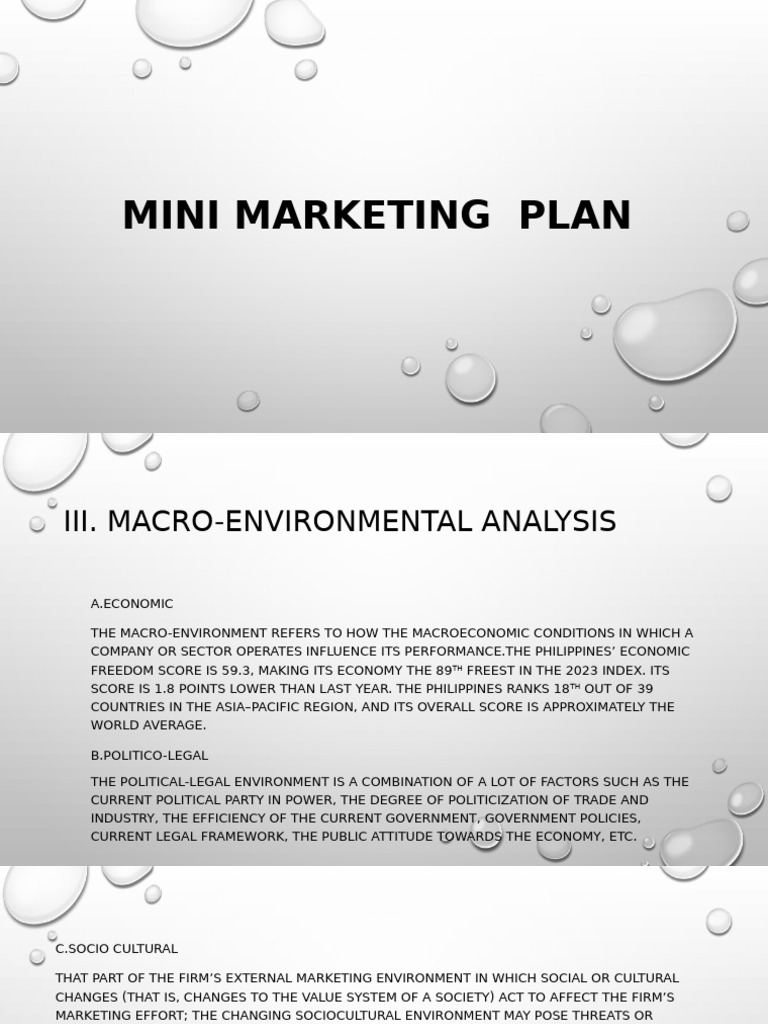 Macro-Environmental Analysis for Organic Rice | PDF | Organic Foods ...