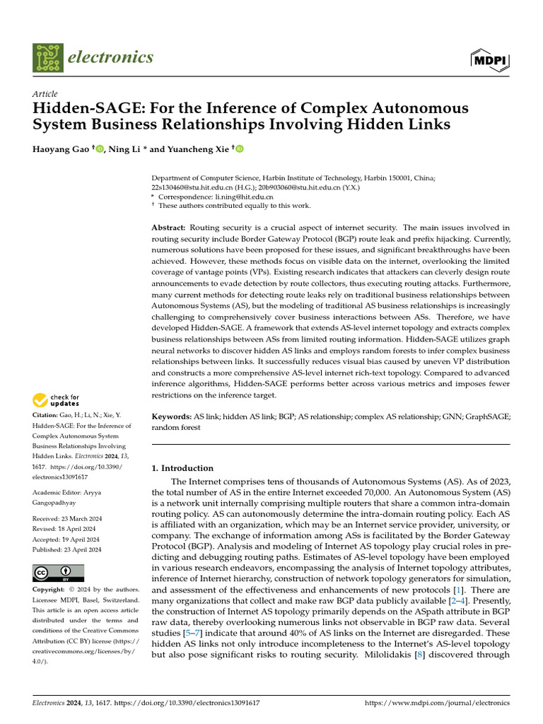 Hidden-Sage - For The Inference of Complex Autonomous System Business ...