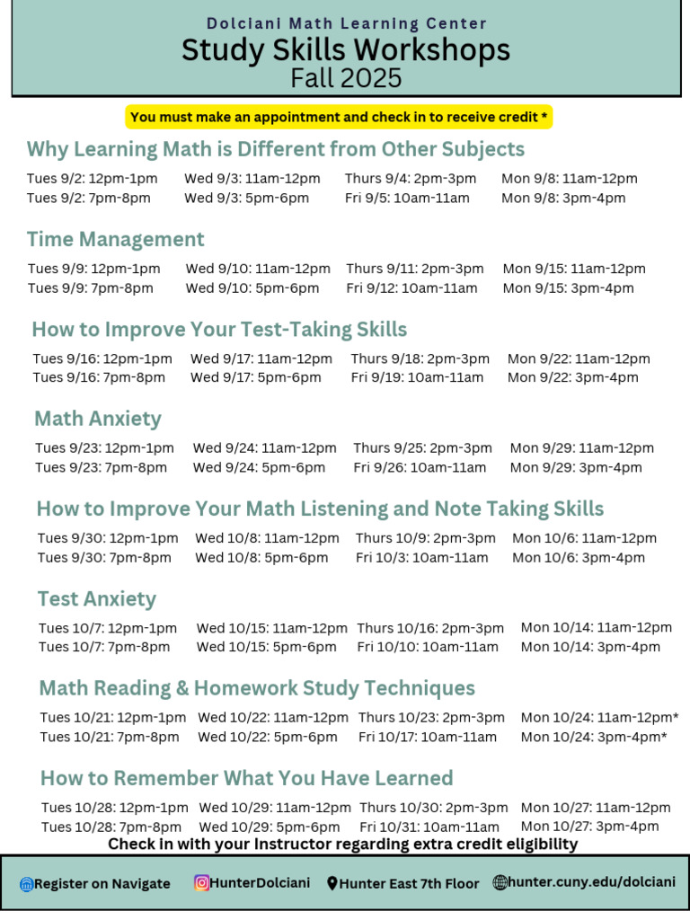 Fall Study Skills | PDF