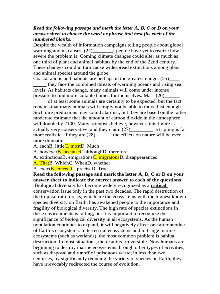 Human Impact on Ecosystems and Biodiversity | PDF | Ecosystem ...