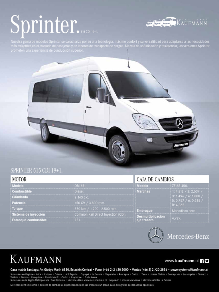Kit Completo De Galones Reflectantes Chevron Para Mercedes Sprinter 2009-2018 – Cumple Normativa, Capítulo 8