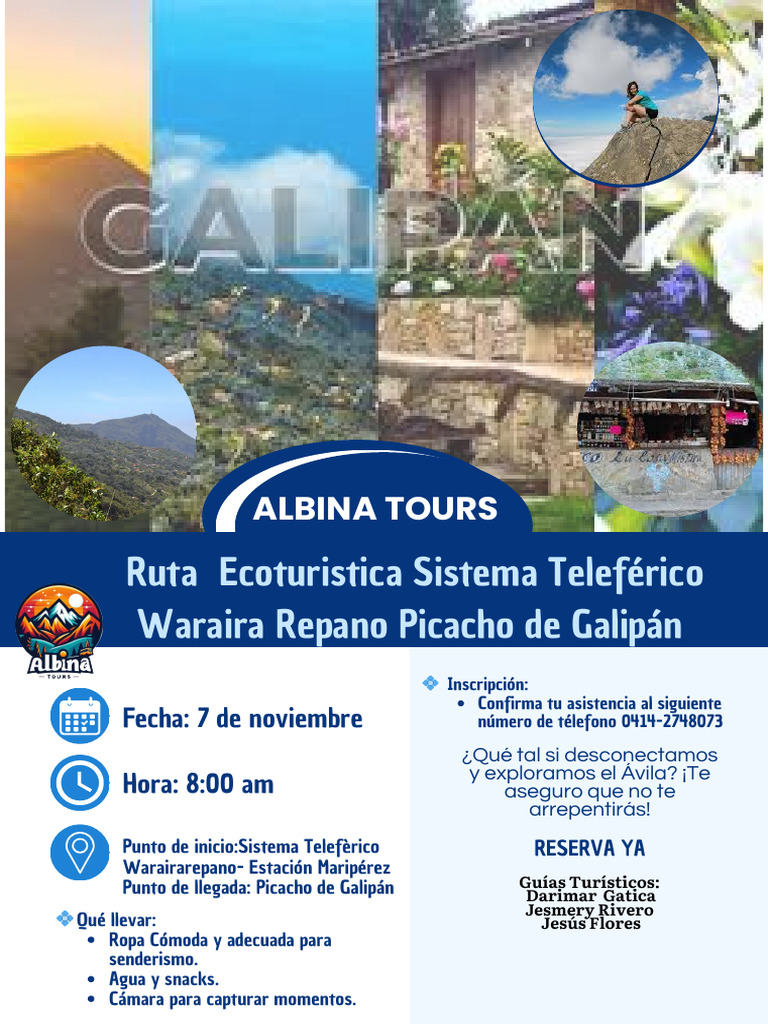 Flyer Ruta Turística Media Montaña | PDF