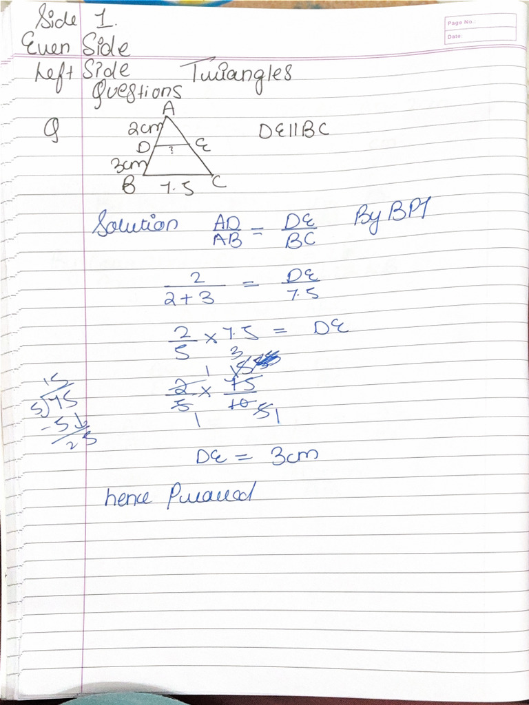 Triangles Test | PDF