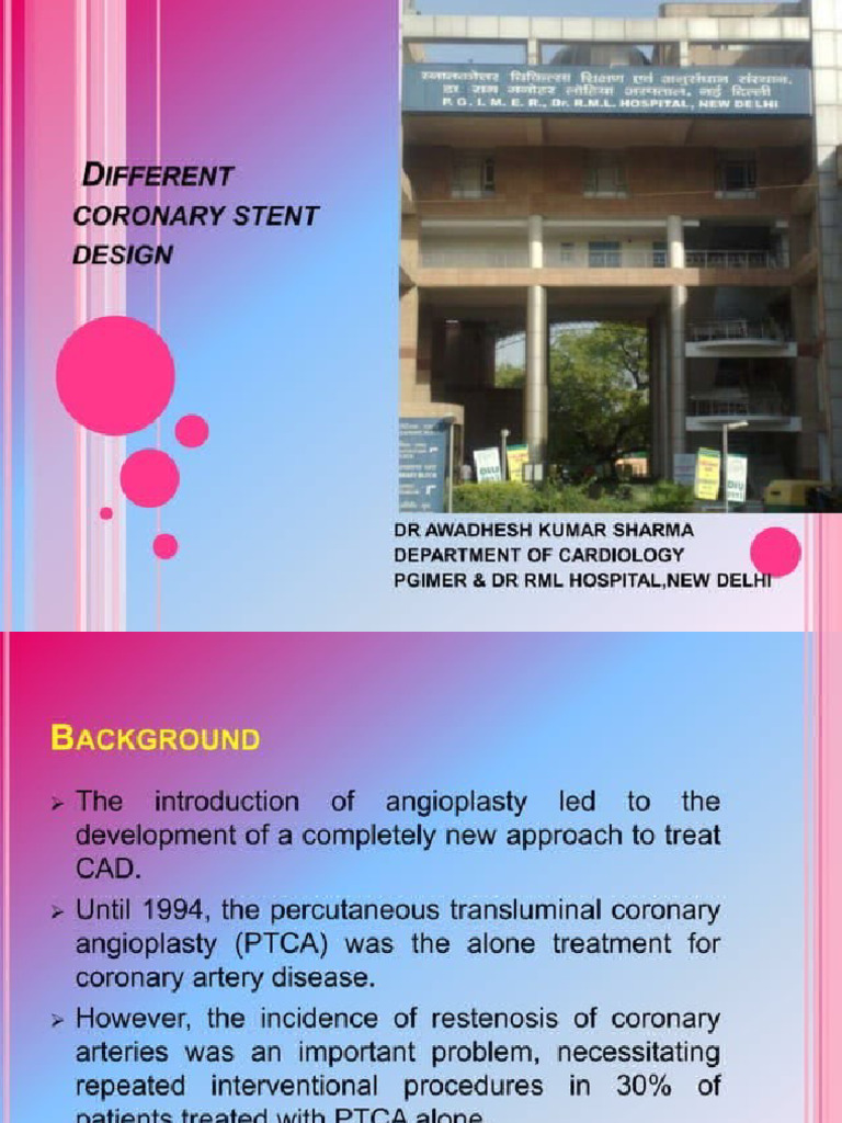Stent Design | PDF