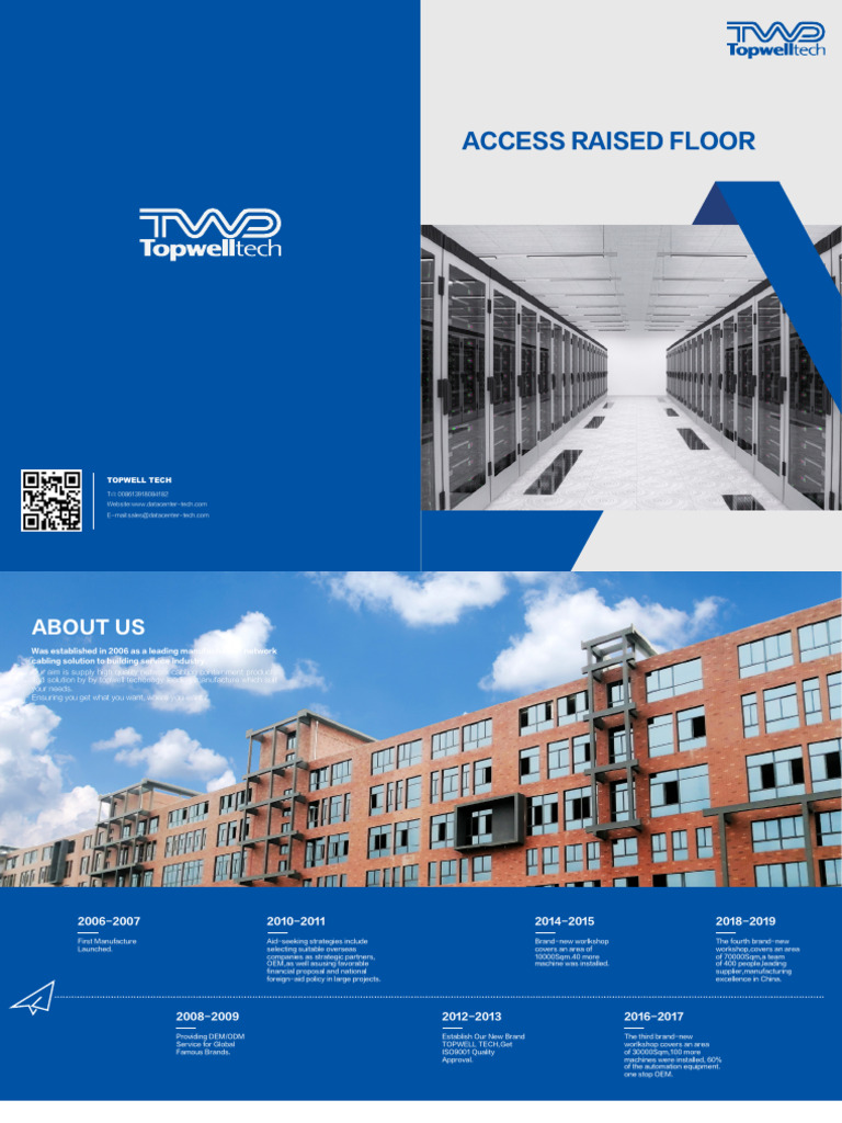 Topwell Tech: Access Floor Solutions | PDF | Certification | Audit