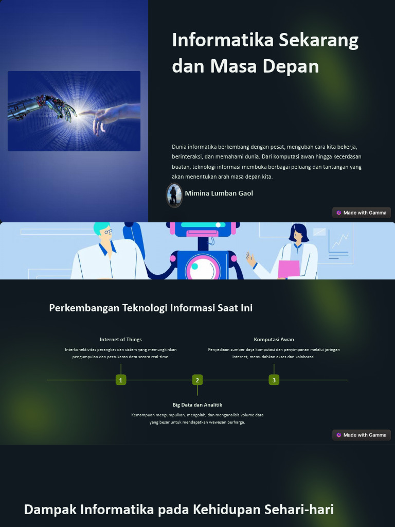 Inovasi dan Tantangan Informatika Masa Depan | PDF