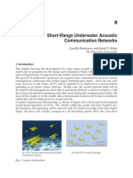 InTech-Short Range Underwater Acoustic Communication Networks