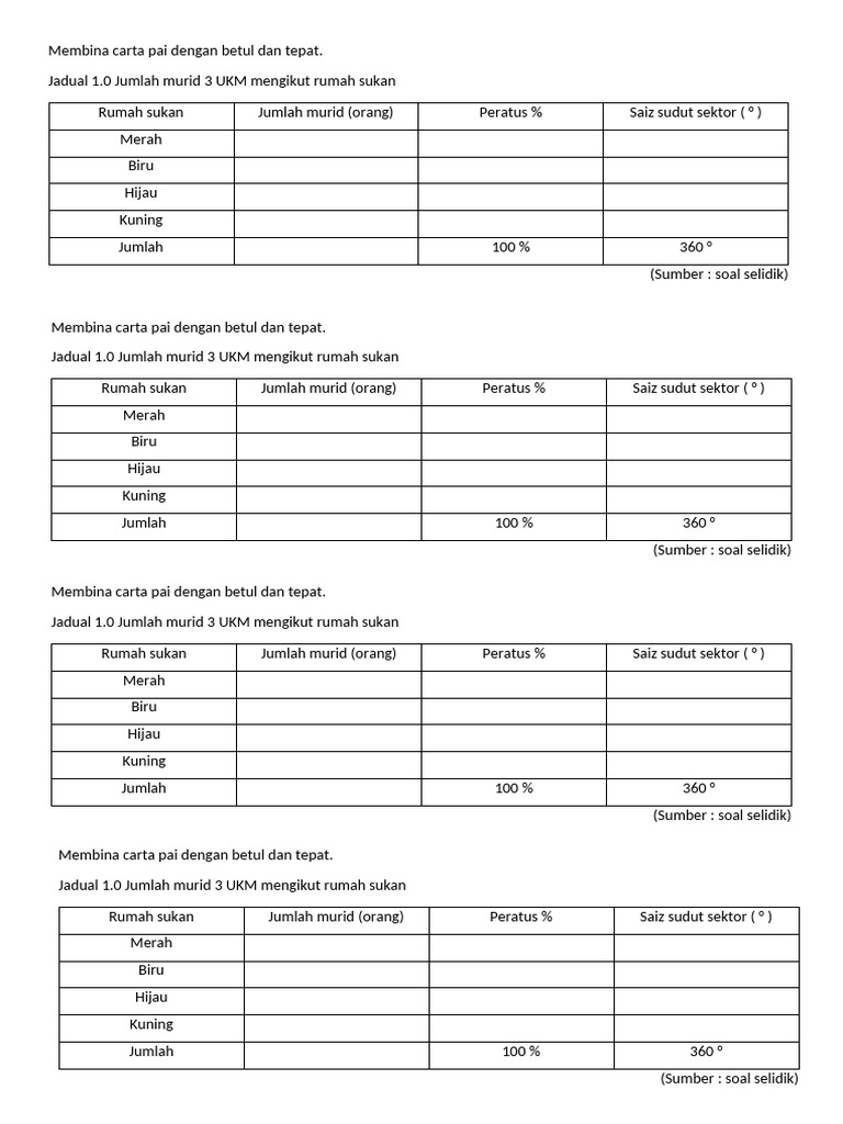 Carta Pai Mudah | PDF