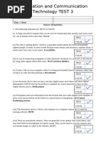 Retired Test for Unit 2 Technology Systems | PDF | Menu | Learning