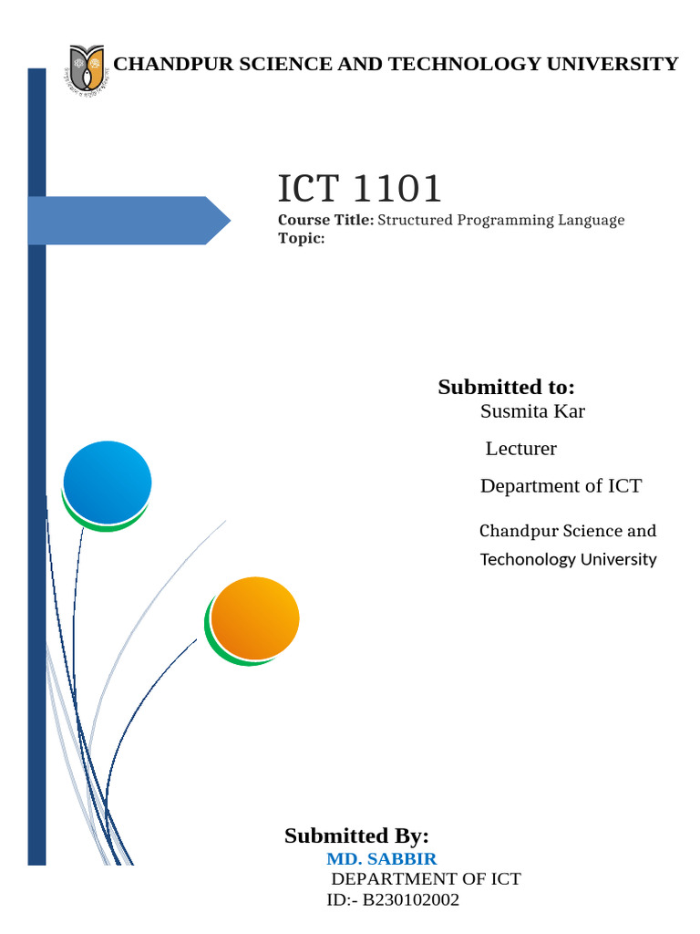 Assignment CP (1) ICT COVER Final | PDF