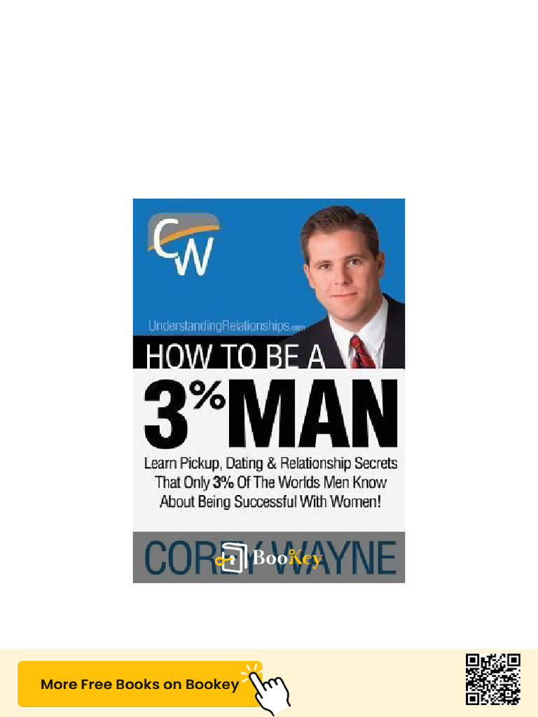 How To Be A 3% Man, Winning The Heart of The Woman of Your Dreams PDF ...