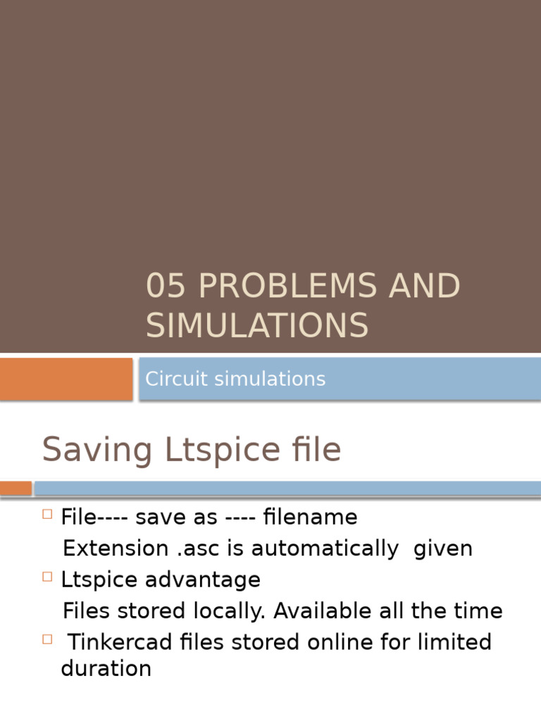 05 Problem Solving and Simulations | PDF | Computer Engineering ...