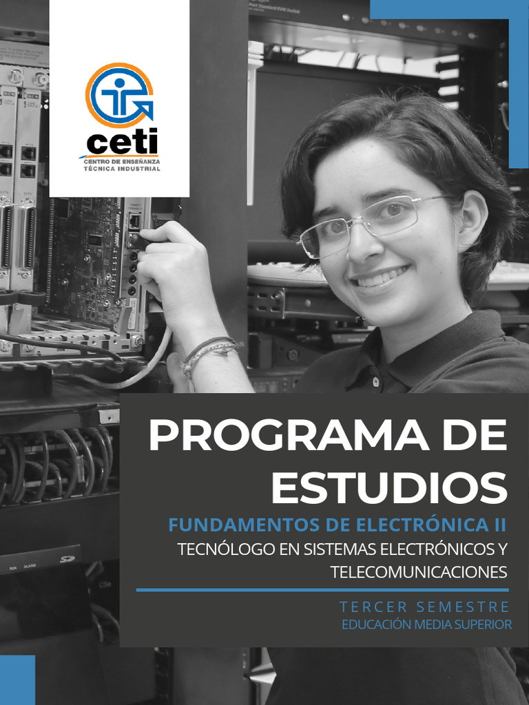 Programa de Estudios Electrónica II | PDF | Transistor | Amplificador