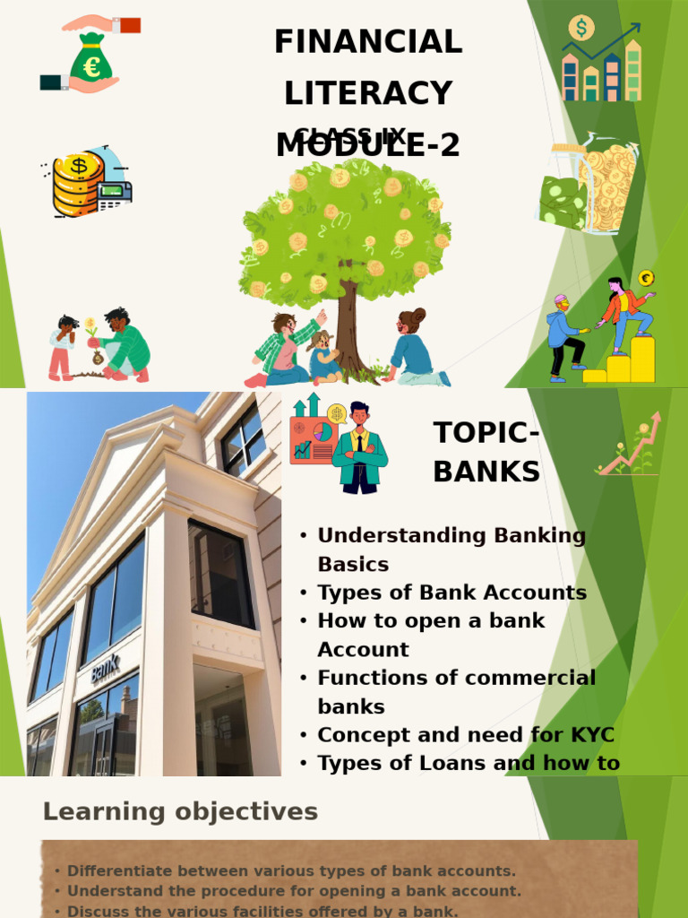 Banking Basics for Class IX Students | PDF | Banks | Debit Card
