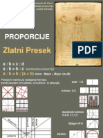 Proporcije I Zlatni Presek