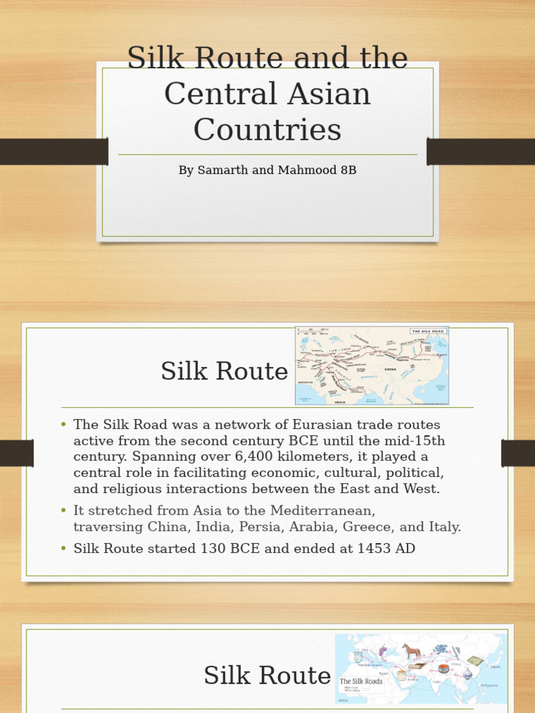 Silk Route's Impact on Central Asia | PDF | Kyrgyzstan | Silk Road