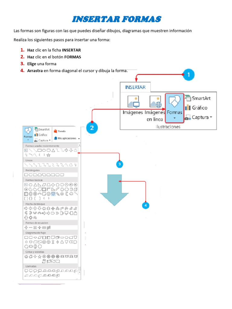 Insertar Formas | PDF