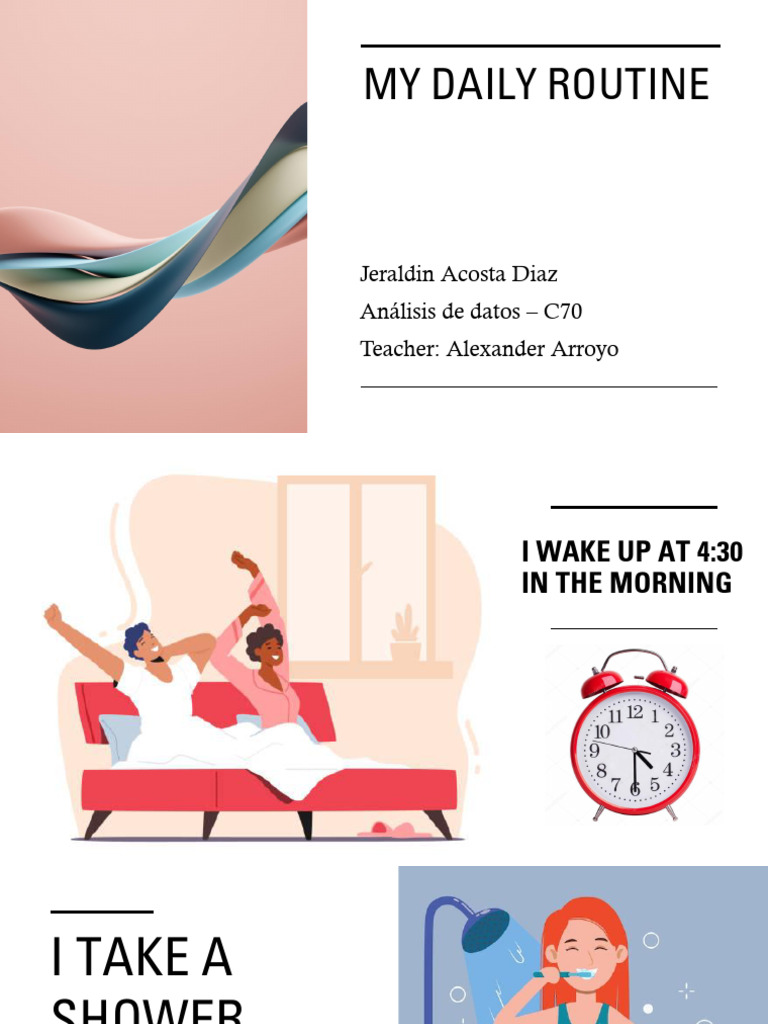 My Daily Routine Overview | PDF