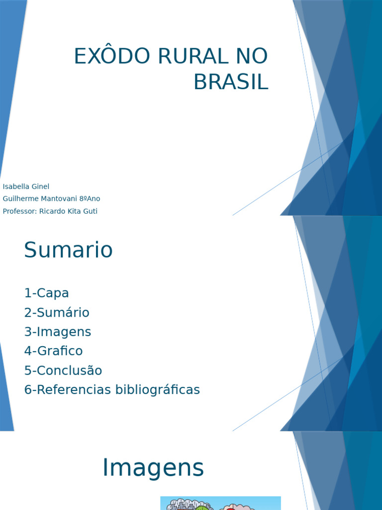 Êxodo Rural no Brasil: História e Impactos | PDF