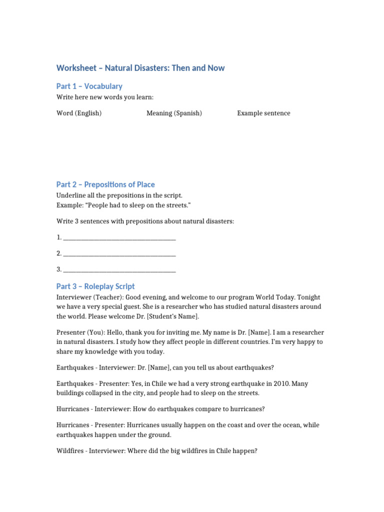 Natural Disasters: Insights and Impact | PDF | Volcano | Natural Disasters