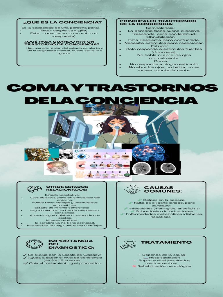 Coma y Trastornos de La Conciencia | PDF | Coma | Enfermedades y ...
