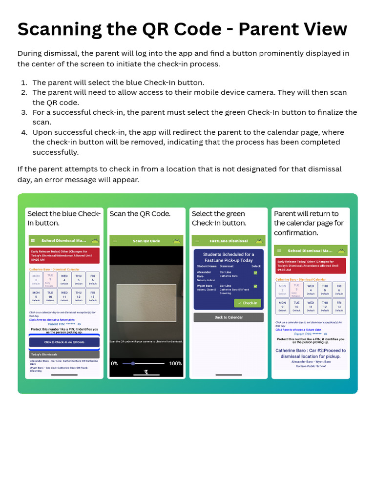 SDM Info Sheet Parent View | PDF
