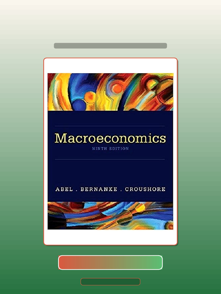 Macroeconomics 9th Edition by Andrew B Abel PDF Testbank | PDF ...
