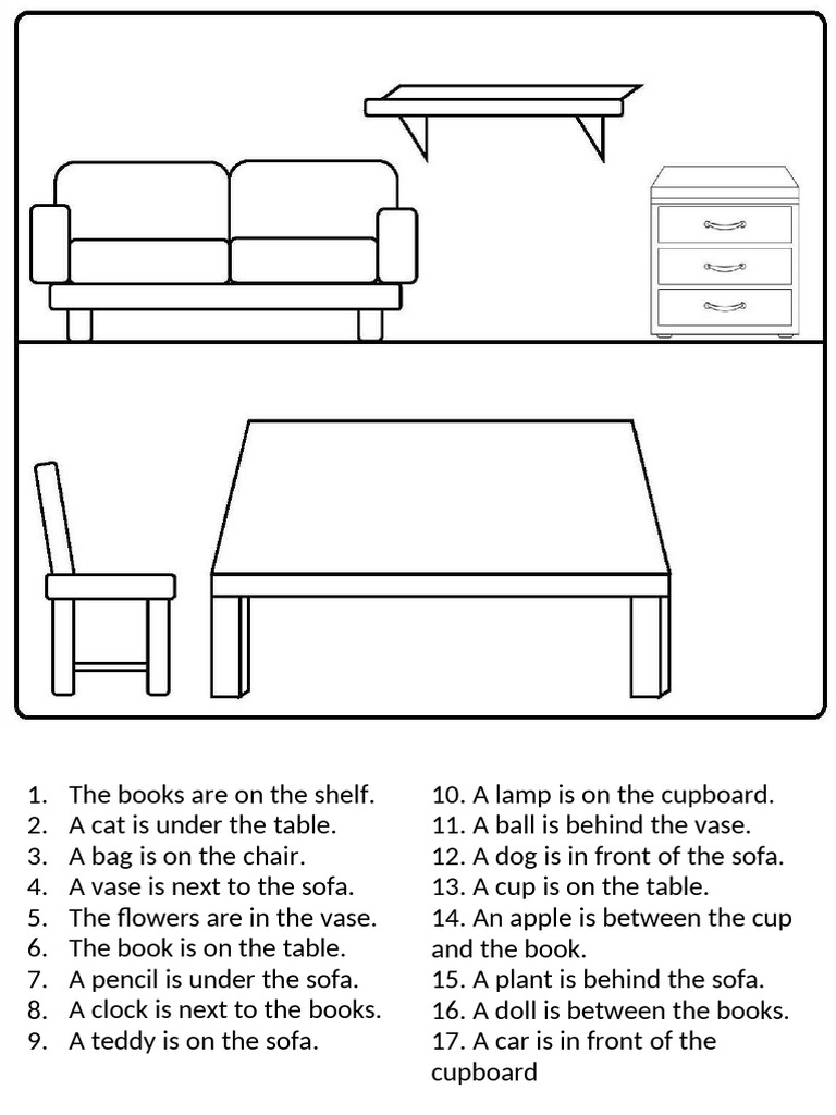 Prepositions of Place Drawing 155314 | PDF | Chess | Chess Theory