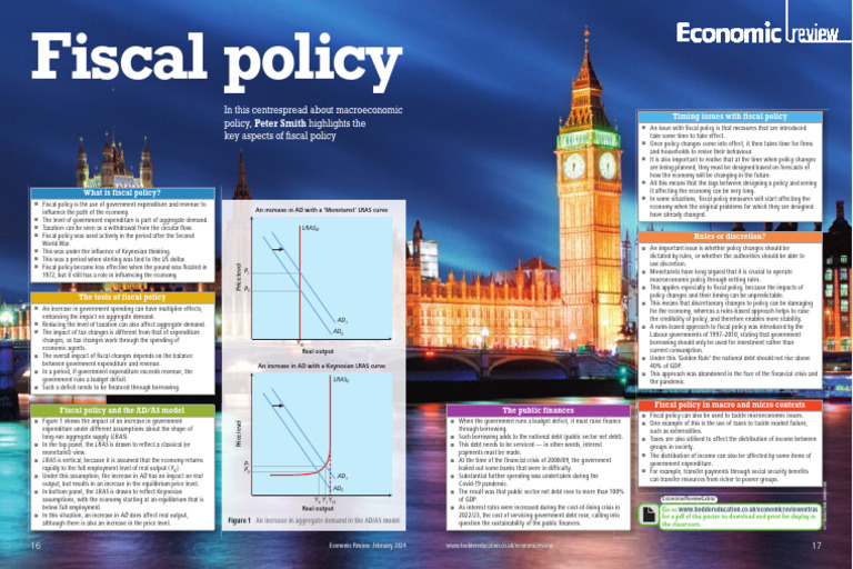 Economic Review 41 3 Centrespread | PDF | Cost Of Living | Fiscal Policy