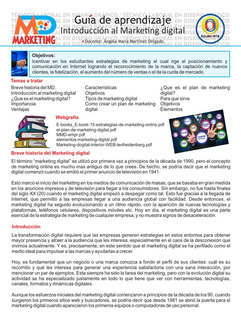 Introducción al Marketing Digital | PDF | Publicidad digital | Marketing