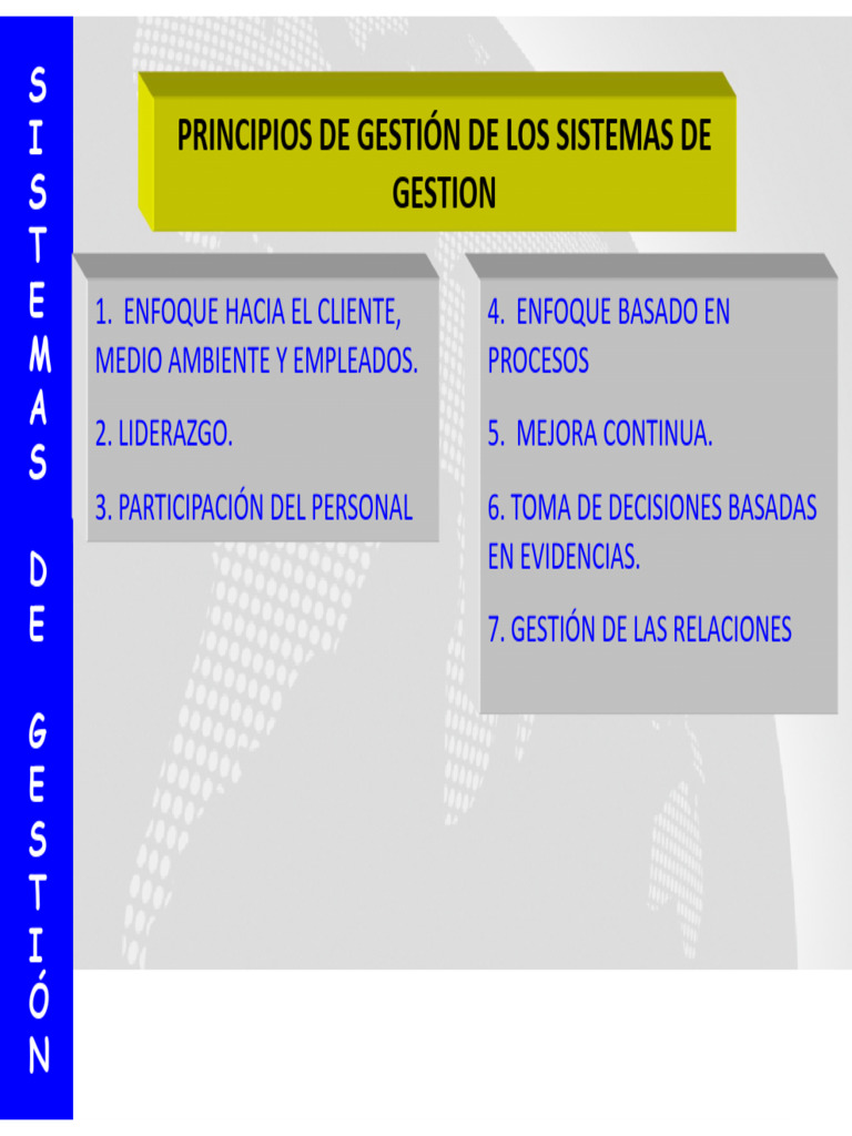 Taller Principios | PDF | Toma de decisiones | Gestión de la calidad