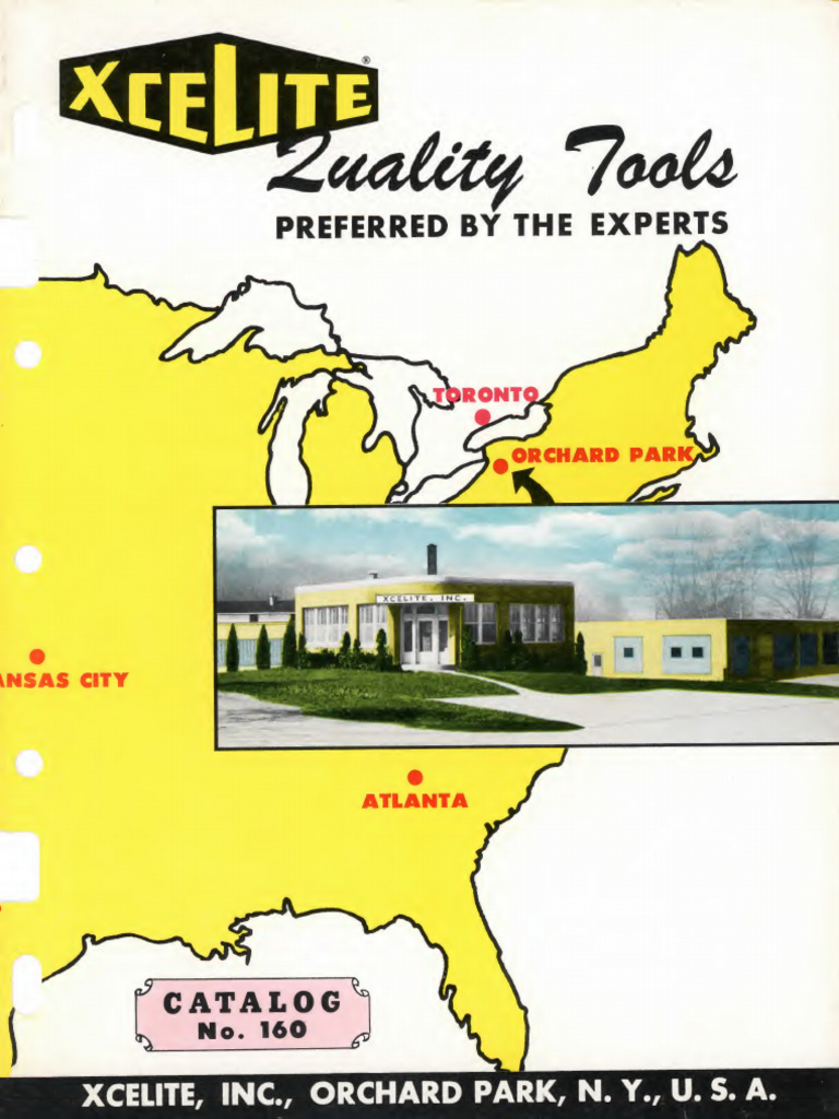 Xcelite Tools Catalog Overview | PDF | Screw | Cutting Tools
