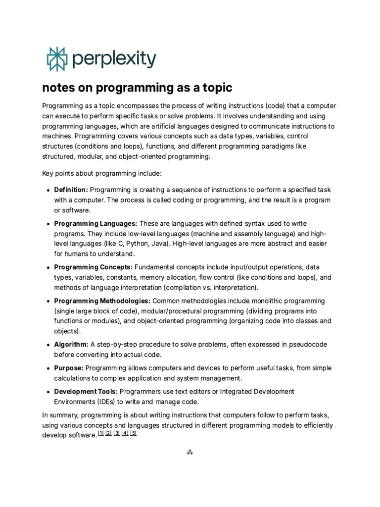 Programming Basics and Examples | PDF | Computer Programming | Programming