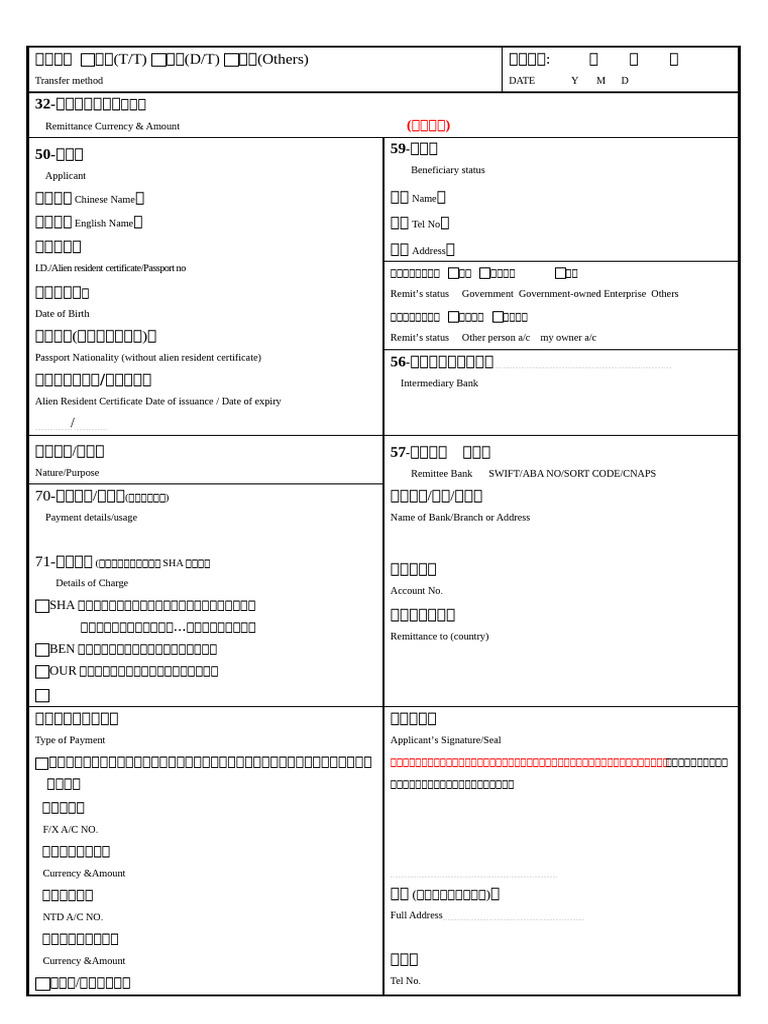 Ha It Remittance Order | PDF