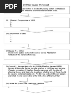 Printables Causes Of The Civil War Worksheet causes of the civil war worksheet worksheet