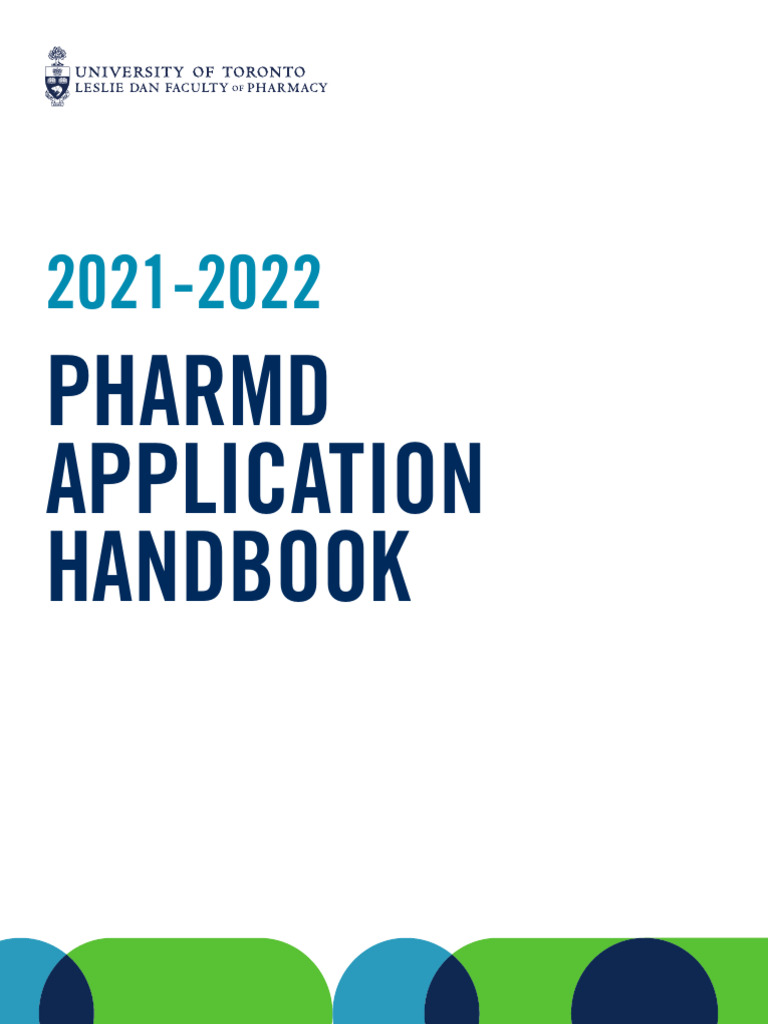 UofT PharmD Admission Requirements 2022 | PDF | University And College ...