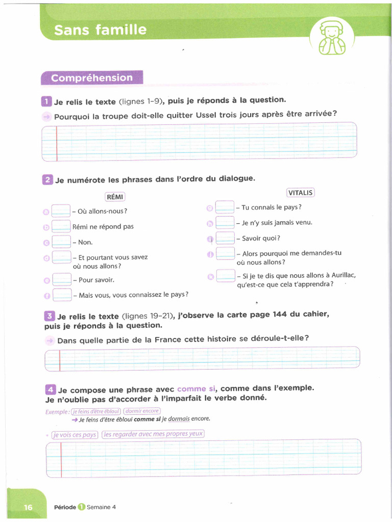Exercices Compréhension TXT (A4) | PDF