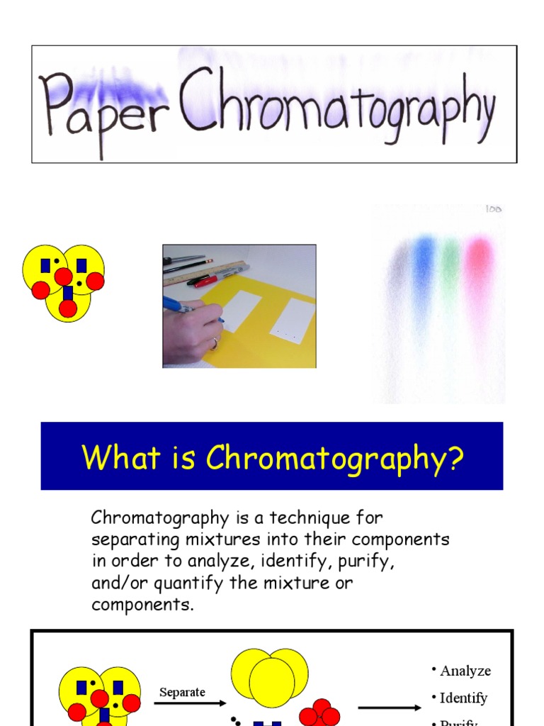 Paper Chromatography | PDF | Science & Mathematics