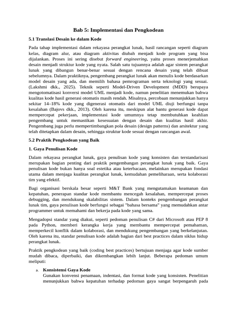 Praktik Pengkodean dan Pengelolaan Kode | PDF