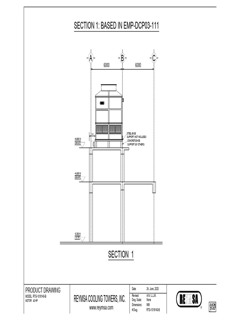 2 Arrangement 6 RTG 1016140 B - DWG | PDF