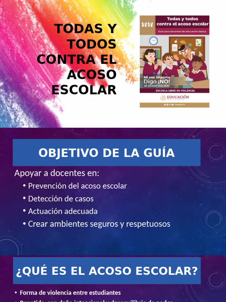Guía contra el acoso escolar | PDF | Psicología Social | Agresión