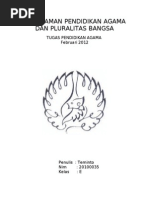 Download Makalah Agama Pemahaman Pendidikan Agama Dan Plural It As Bangsa by coolsy SN91107966 doc pdf