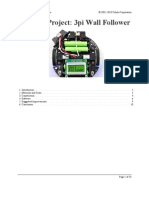 3pi Wall Follower