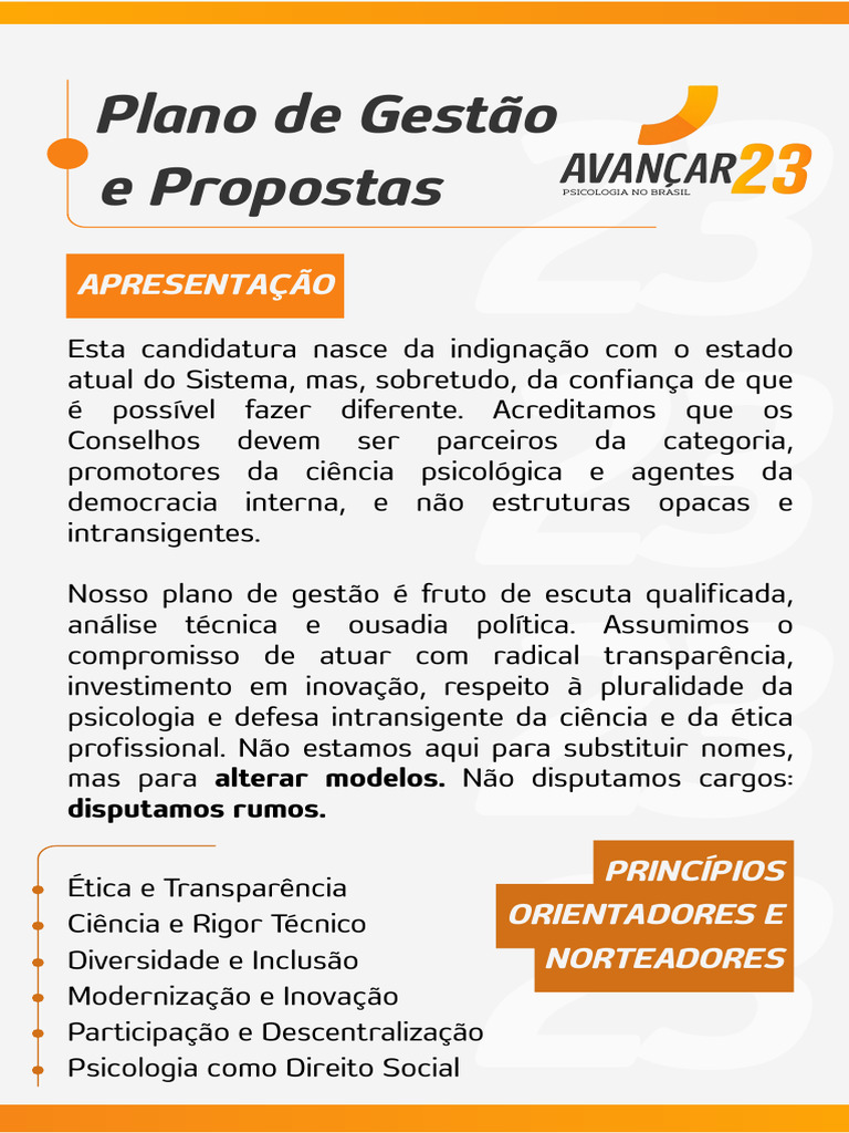 Chapa 23 - Avançar | PDF | Governança | Transparência (comportamento)