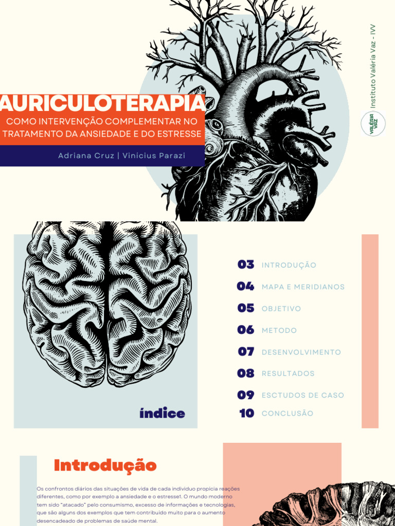 Auriculoterapia: Redução da Ansiedade e Estresse | PDF | Ansiedade ...