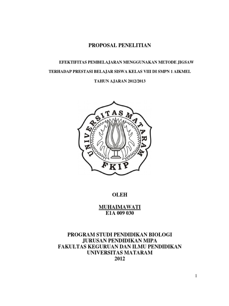 Proposal Penelitian  PDF